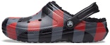 Buy Crocs Classic Flat Heel Sukan Uniseks Sandal Hitam Merah Kelabu 'Black Red Gray' 206568-6RQ