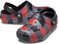 Shop Crocs Classic Flat Heel Sukan Uniseks Sandal Hitam Merah Kelabu 'Black Red Gray' 206568-6RQ