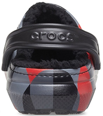 Crocs Classic Flat Heel Sports Unisex Black Red Gray Sandals 'Black Red Gray' 206568-6RQ Details for Crocs Classic Flat Heel Sports Unisex Black Red Gray Sandals 'Black Red Gray' 206568-6RQ