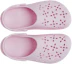 Order Crocs Classic Floral Cut Out Zueco Rosa Milk 210927-6ZW