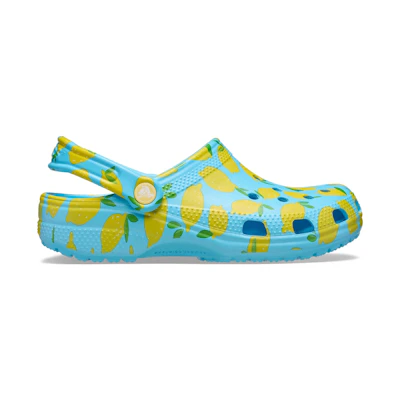 Crocs Classic Fresh Fruits Clog Lemon Tinted Glass