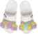 Sandal Crocs Classic Fur Sure 2 Straps 'Putih'. 207405-100