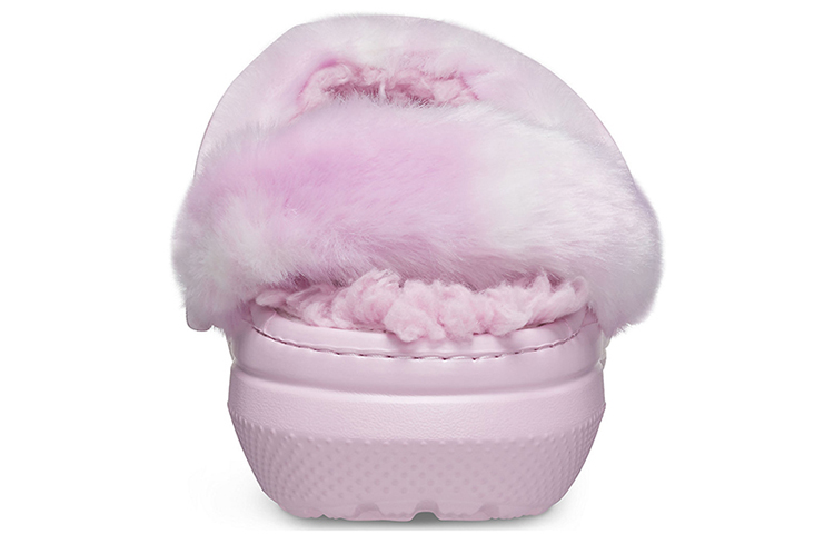 Details for (W) Crocs Classic Fur Sure Clogs Ballerina 'Pink White' Putih Pink 207303-6SU