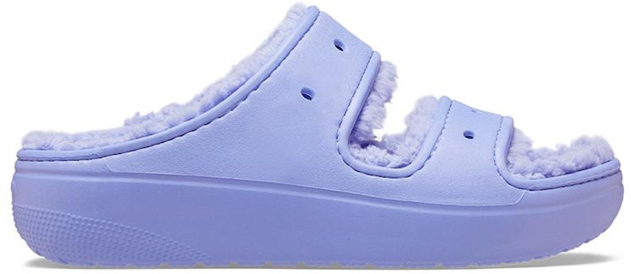Crocs Classic Fuzz-Lined Clog 'Purple' 207446-5PY Order Crocs Classic Fuzz-Lined Clog 'Purple' 207446-5PY