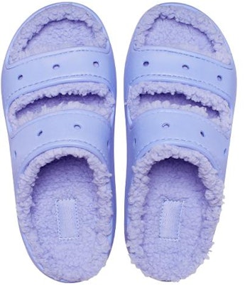 Crocs Classic Fuzz-Lined Clog 'Purple' 207446-5PY Shop Crocs Classic Fuzz-Lined Clog 'Purple' 207446-5PY