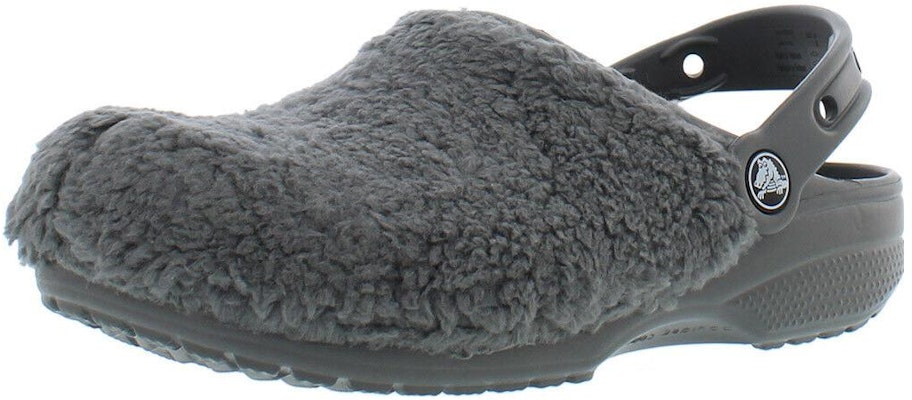 Crocs Classic Fuzz Mania Clogs 'Slate Grey' 206625-0DA Buy Crocs Classic Fuzz Mania Clogs 'Slate Grey' 206625-0DA