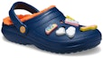 Lookbook Crocs Classic Berbulu Lembut 'Biru' 208434-425