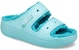 Crocs Classic Selipar Berbulu 'Biru' 207446-4SS