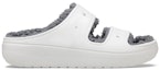 Order Selipar Berbulu Crocs Classic 'Putih' 207446-100