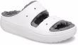 Shop Selipar Berbulu Crocs Classic 'Putih' 207446-100