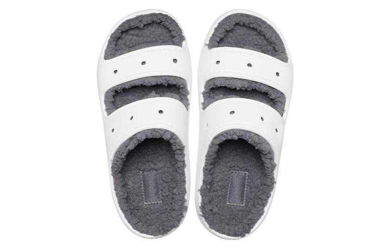 Purchase Selipar Berbulu Crocs Classic 'Putih' 207446-100