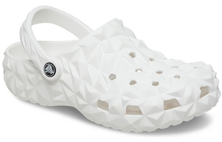 Shop Crocs Classic Geometric Clog 'Putih' 209563-100