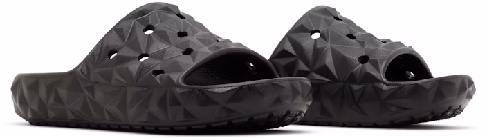 Cheap Crocs Classic Geometric Slide 2.0 'Hitam' 209608-001