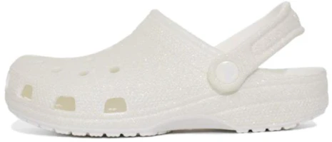 Crocs Classic Glitter Clog 'White' 205942-100 Crocs Classic Glitter Clog 'White' 205942-100