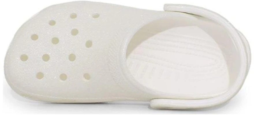 Crocs Classic Glitter Zoccoli ''Bianchi'' 205942-100 Shop Crocs Classic Glitter Zoccoli ''Bianchi'' 205942-100