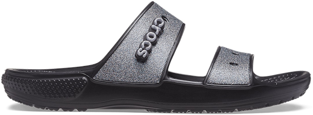 Crocs Classic Glitter II Sandal 'Black' 207769-001 Order Crocs Classic Glitter II Sandal 'Black' 207769-001