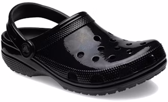 Crocs Klasik Kilauan Tinggi Selipar 'Hitam' 209609-001 Order Crocs Klasik Kilauan Tinggi Selipar 'Hitam' 209609-001