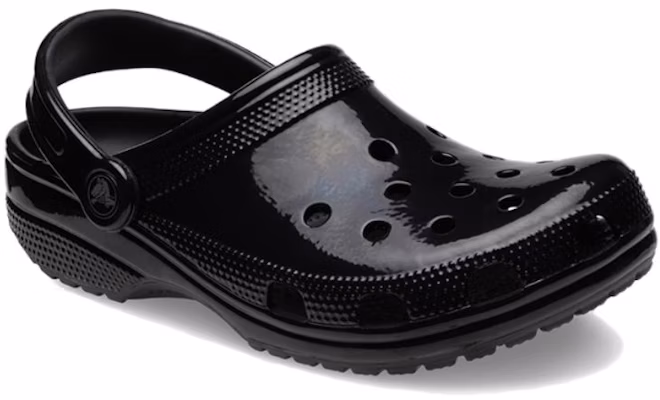 Crocs Classic High Shine Clog 'Black' 209609-001 Order Crocs Classic High Shine Clog 'Black' 209609-001
