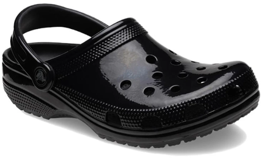 Crocs Classic High Shine Clog 'Hitam' 209609-001 Lookbook Crocs Classic High Shine Clog 'Hitam' 209609-001