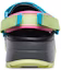 Details for Crocs Klasik Hiker Clog 'Hitam Biru Kuning' 206772-0C4