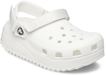 크록스 클래식 하이커 클로그 "트리플 화이트" 206772-143 Order 크록스 클래식 하이커 클로그 "트리플 화이트" 206772-143