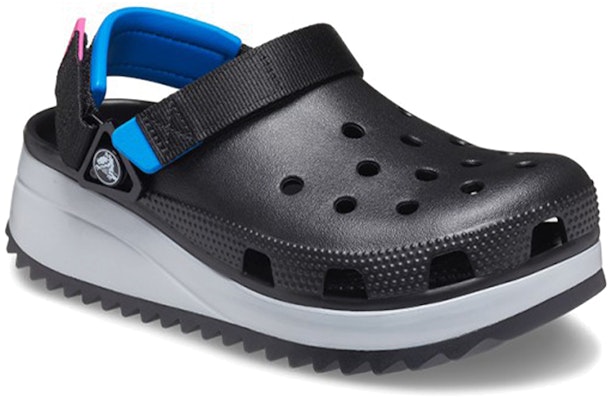 Sandal Crocs Classic Hiker Clog Hitam Biru Merah Olahraga 'Black Blue Red' 206772-001 Lookbook Sandal Crocs Classic Hiker Clog Hitam Biru Merah Olahraga 'Black Blue Red' 206772-001