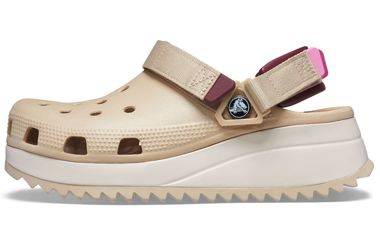 Crocs Classic Hiker Clogs 'Beige White Red' 206772-212