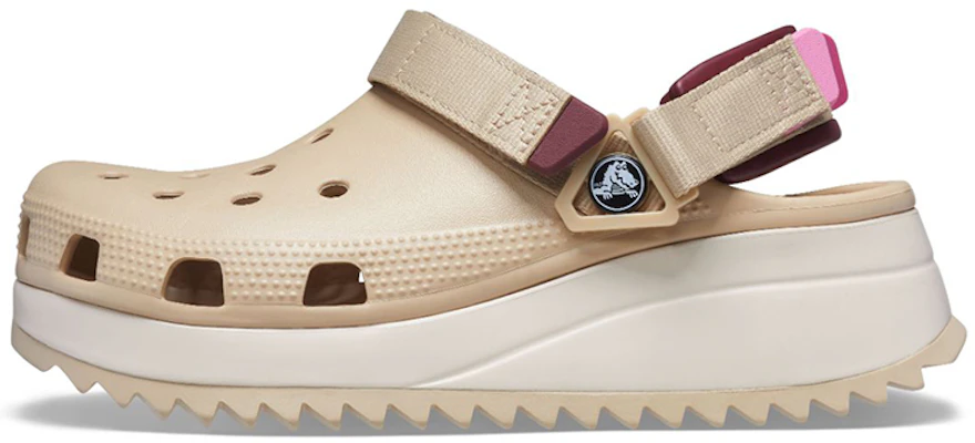 Crocs Classic Hiker Clogs 'Beige White Red' 206772-212 Buy Crocs Classic Hiker Clogs 'Beige White Red' 206772-212