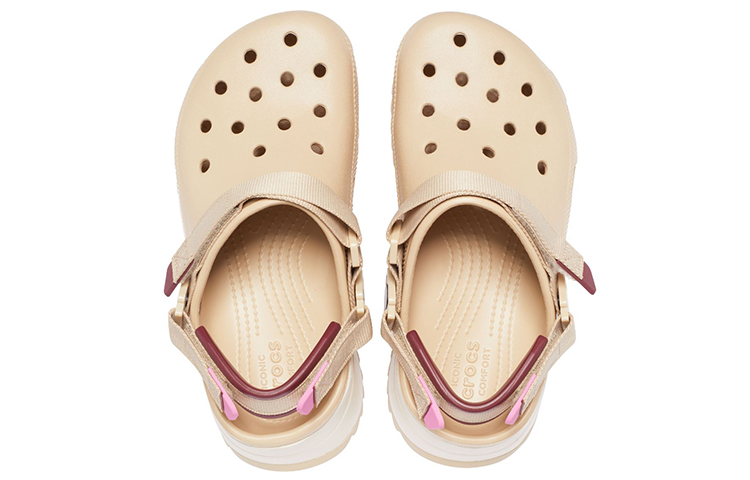 Purchase Crocs Classic Hiker Clogs 'Beige White Red' 206772-212