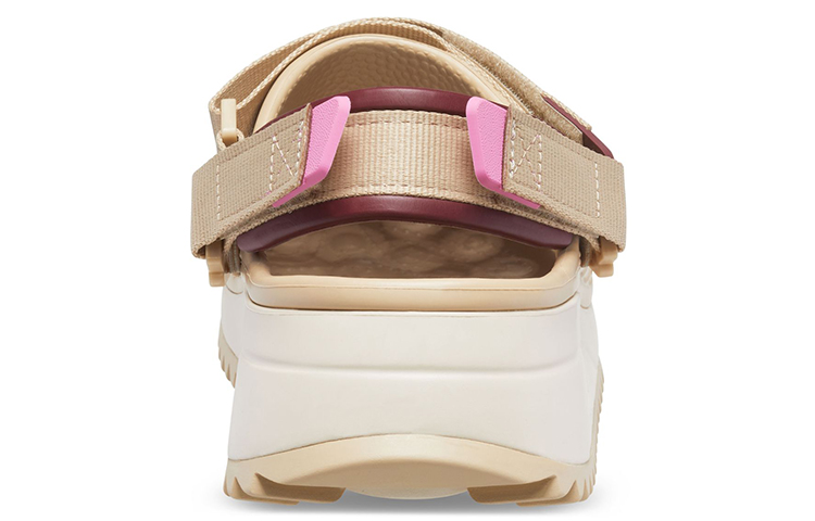 Details for Crocs Classic Hiker Clogs 'Beige White Red' 206772-212