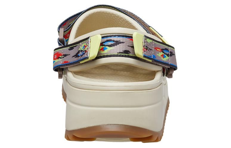 Shop Crocs Classic Hiker Ikat 洞洞鞋 '白棕' 208052-2YC