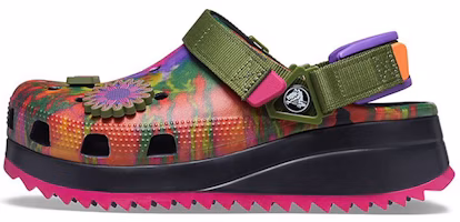Crocs Classic Hiker Peace Out Green 207295-988 Crocs Classic Hiker Peace Out Green 207295-988
