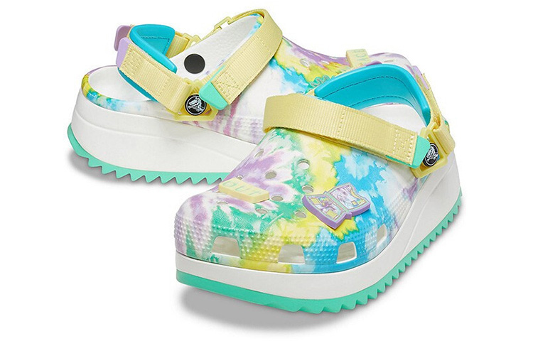 Shop Crocs Classic Hiker Peace Out White 207295-928
