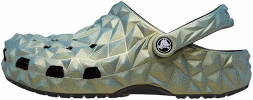Crocs Classic Iridescent Geometric Clog 'Green' 209841-001 Crocs Classic Iridescent Geometric Clog 'Green' 209841-001