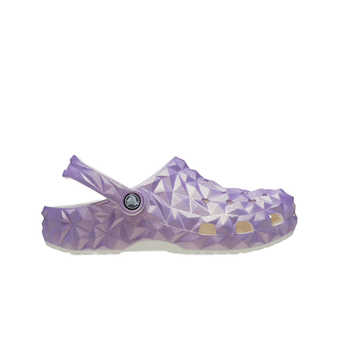 Crocs Classic Iridescent Geometric Clog White 209841-100