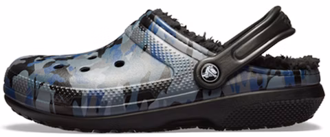Crocs Classic Lightweight Wear-Resistant Cozy Sports Unisex Black Gray Blue Sandals 'Black Gray Blue' 205324-938 Crocs Classic Lightweight Wear-Resistant Cozy Sports Unisex Black Gray Blue Sandals 'Black Gray Blue' 205324-938
