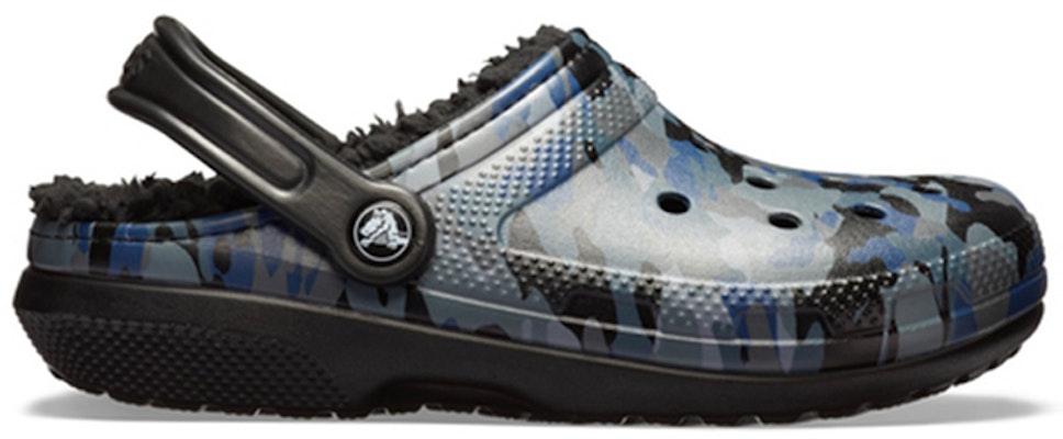 Crocs Classic Lightweight Wear-Resistant Cozy Sports Unisex Black Gray Blue Sandals 'Black Gray Blue' 205324-938 Order Crocs Classic Lightweight Wear-Resistant Cozy Sports Unisex Black Gray Blue Sandals 'Black Gray Blue' 205324-938