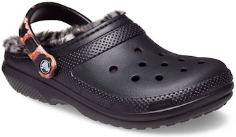 Crocs卡駱馳 經典野性迷彩暖棉 洞洞鞋 男女同款 黑 Lookbook Crocs卡駱馳 經典野性迷彩暖棉 洞洞鞋 男女同款 黑