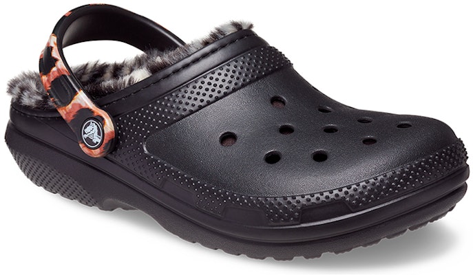 Crocs Classic Lined Animal Remix Clog 'Hitam & Multi' 207842-0ZR Lookbook Crocs Classic Lined Animal Remix Clog 'Hitam & Multi' 207842-0ZR