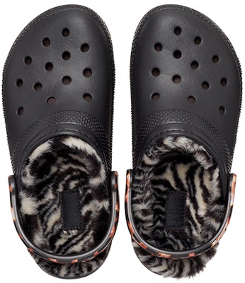 Crocs Classic Lined Animal Remix Clog 'Hitam & Multi' 207842-0ZR Shop Crocs Classic Lined Animal Remix Clog 'Hitam & Multi' 207842-0ZR