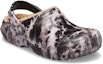 Lookbook Crocs Klasik Berlapis Bleach Dye Clogs 'Hitam Putih Beige' 207299-001