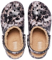 Crocs Classic Berbulu Bleach Dye Clogs 'Hitam Putih Beige' 207299-001 Purchase Crocs Classic Berbulu Bleach Dye Clogs 'Hitam Putih Beige' 207299-001