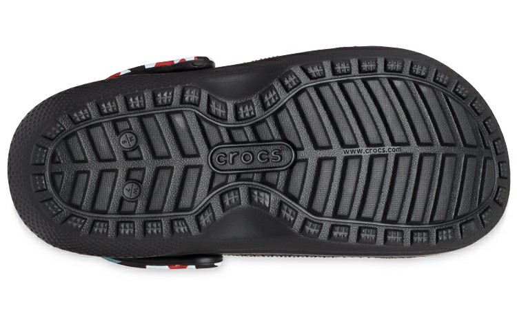 Crocs Classic Lined Camo Clog 'Black & Red' 圖 6