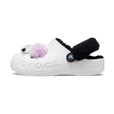 Crocs Classic Lined Clog 'Bayaband Black & White'
