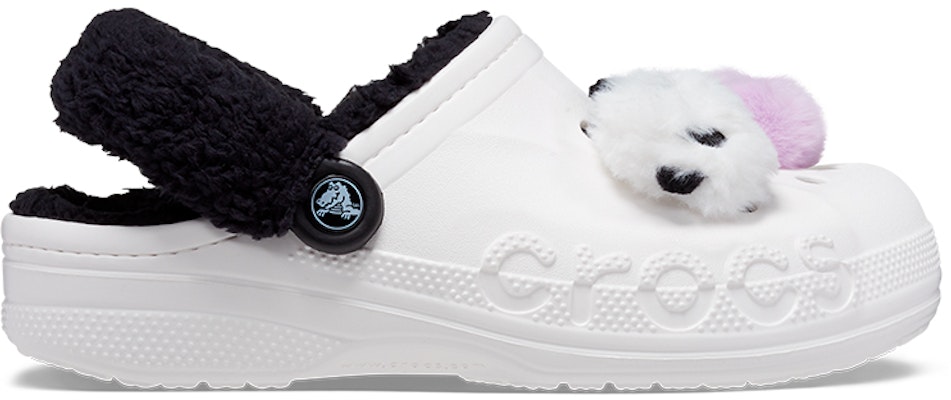 Crocs Classic Lined Clog 'Bayaband Black & White' 208438-103 Order Crocs Classic Lined Clog 'Bayaband Black & White' 208438-103