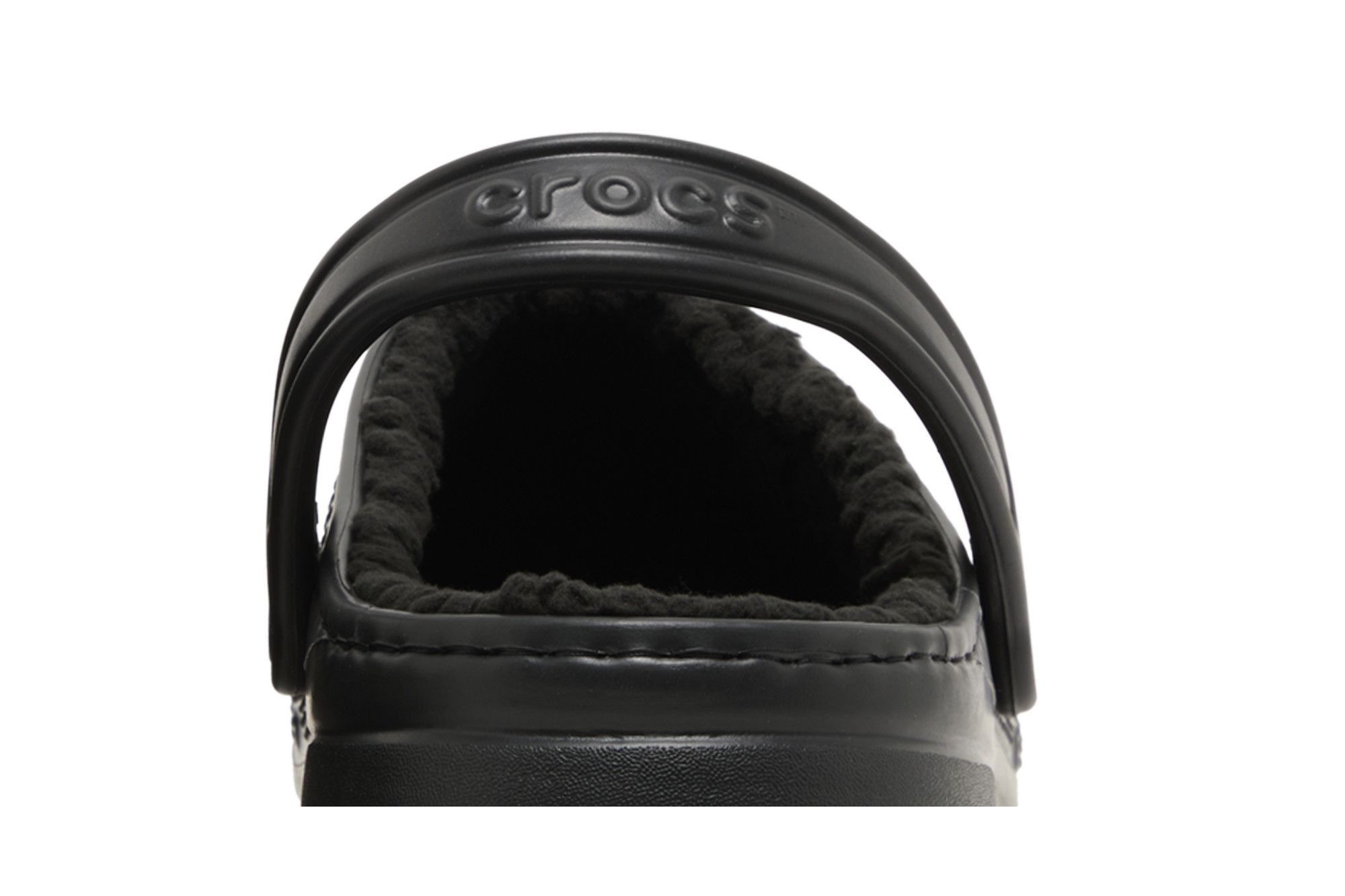 Cheap Crocs Classic Forradas Zuecos 'Negro' 203591-060
