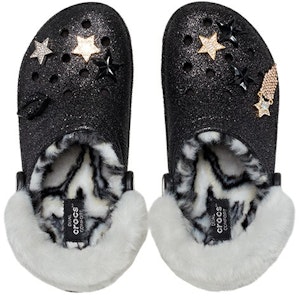 (W) 크록스 클래식 라인드 클로그 '디스코 글리터' 208075-0ZS Shop (W) 크록스 클래식 라인드 클로그 '디스코 글리터' 208075-0ZS