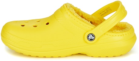 Crocs Classic Lined Clog 'Lemon' 203591-7A9 Crocs Classic Lined Clog 'Lemon' 203591-7A9
