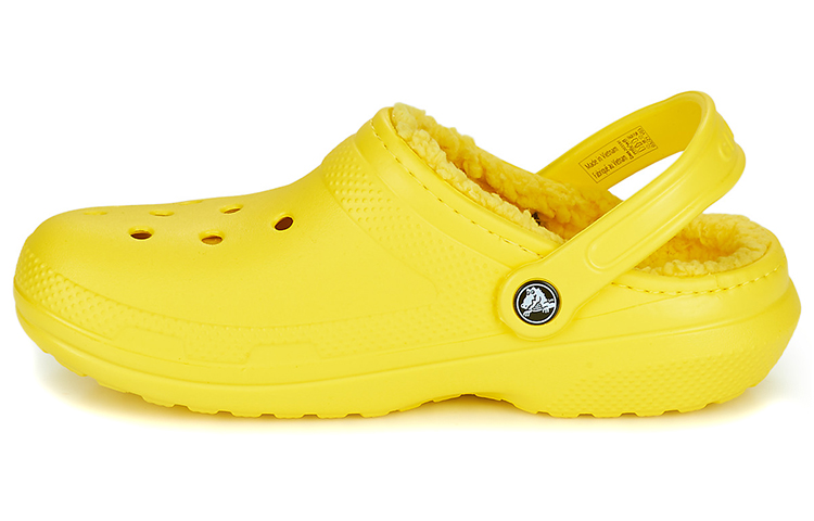 Crocs Classic Lined Clog 'Lemon' 203591-7A9