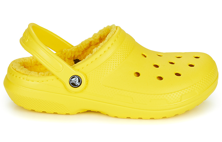 Order Crocs Classic Lined Clog 'Lemon' 203591-7A9